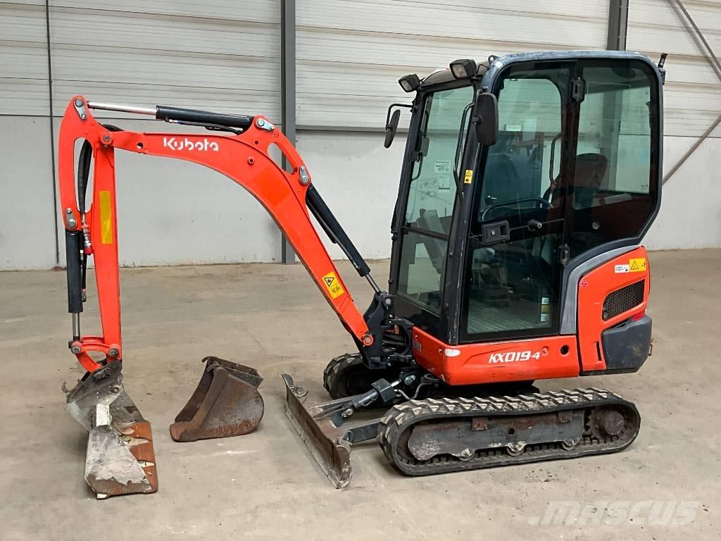 Kubota KX 019-4 Mini ekskavatoriai < 7 t