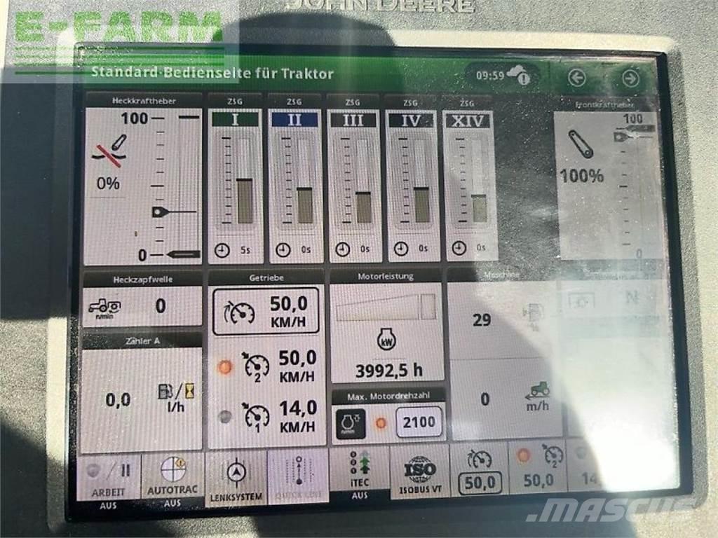 John Deere 6250r Traktoriai