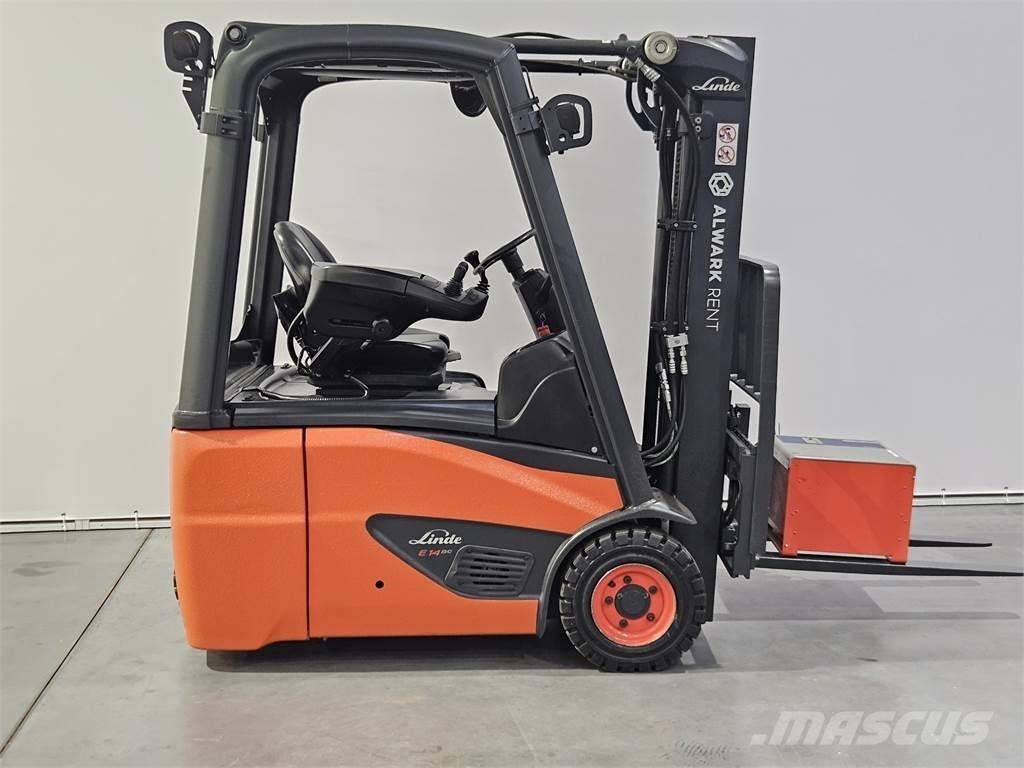 Linde E14 Elektriniai šakiniai krautuvai
