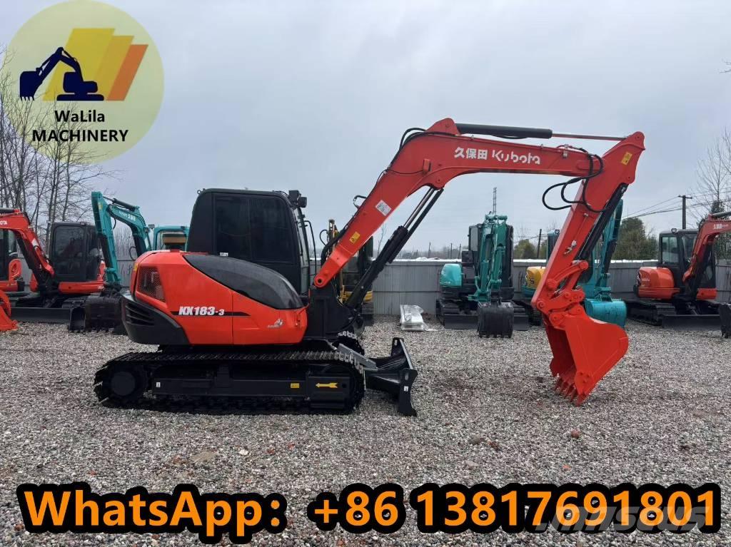 Kubota KX 183 Mini ekskavatoriai < 7 t