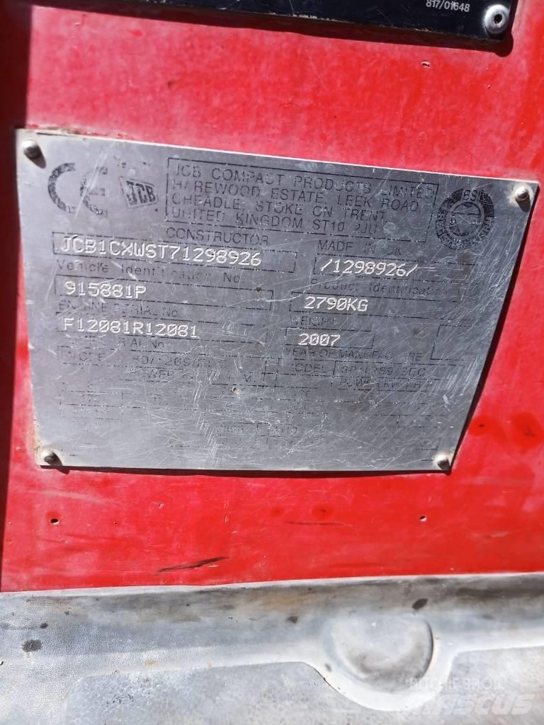 JCB 1 CX Ekskavatoriniai krautuvai