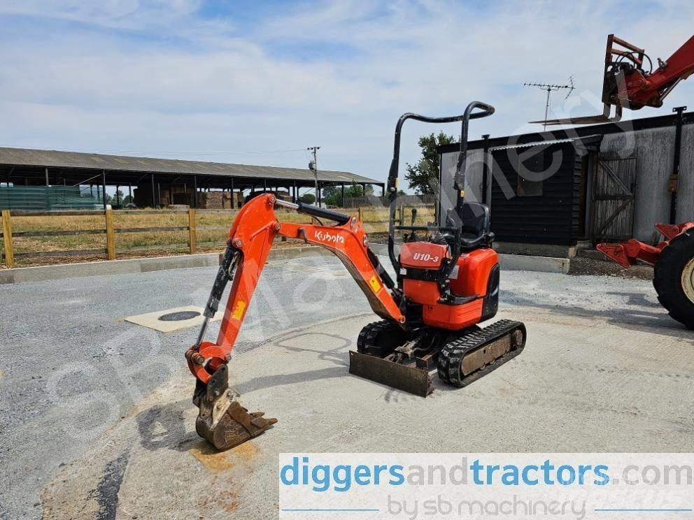 Kubota U 10-3 Mini ekskavatoriai < 7 t
