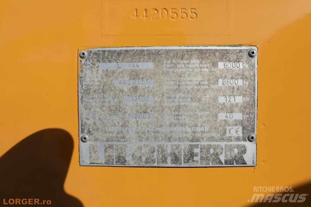 Liebherr L 544 Naudoti ratiniai krautuvai