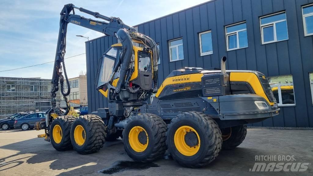 Ponsse Scorpion King Miško technika (Harvesteriai)