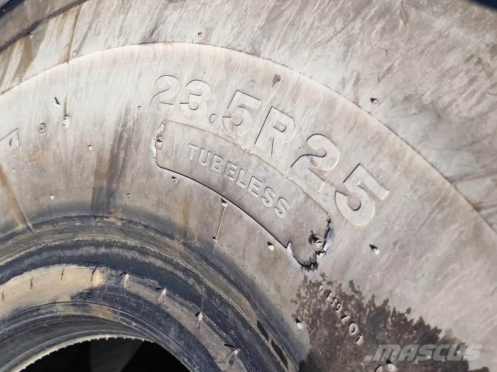  23.5 R25 TYERS Padangos, ratai ir ratlankiai