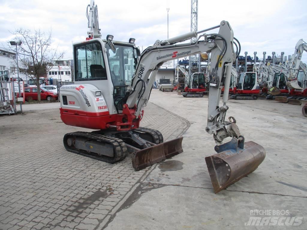 Takeuchi TB 230 Mini ekskavatoriai < 7 t