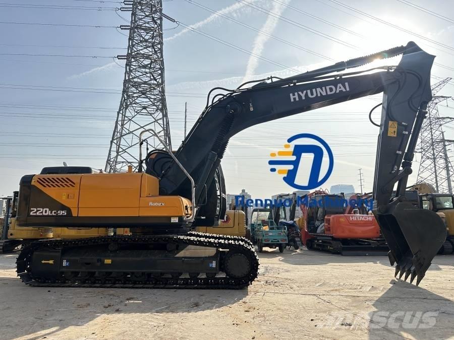Hyundai R220LC-9S Vikšriniai ekskavatoriai
