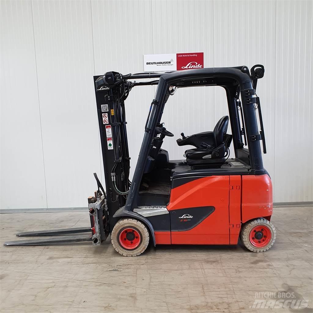 Linde E18PH Elektriniai šakiniai krautuvai
