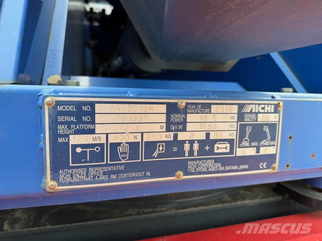 Aichi SR 12 CSM Teleskopiniai keltuvai