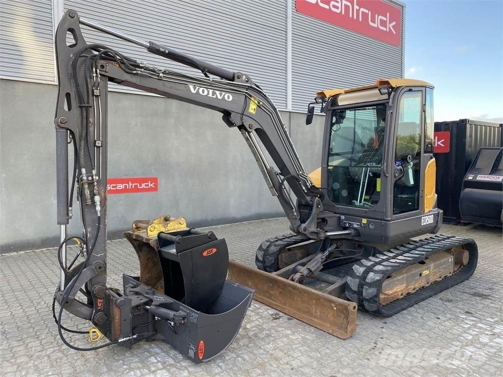 Volvo ECR50 Ratiniai ekskavatoriai