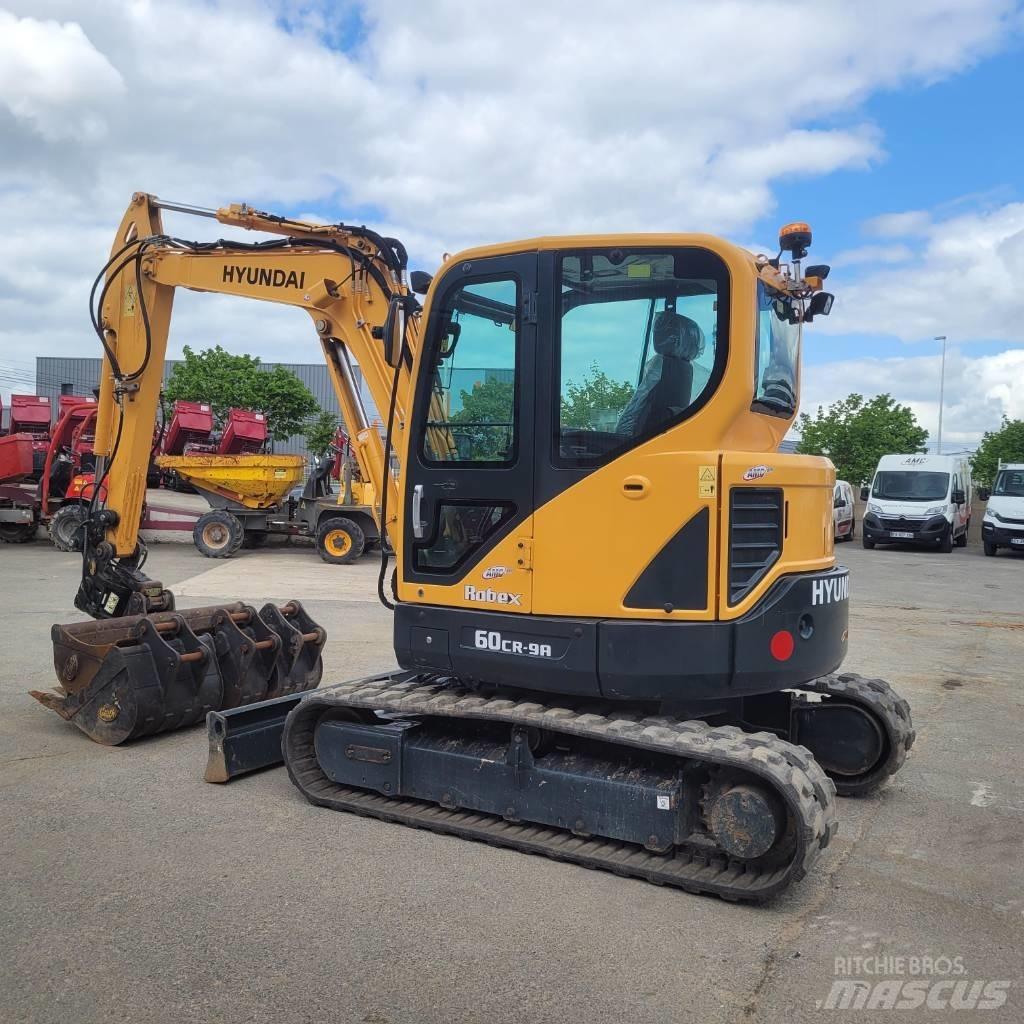 Hyundai R60CR9 Mini ekskavatoriai < 7 t