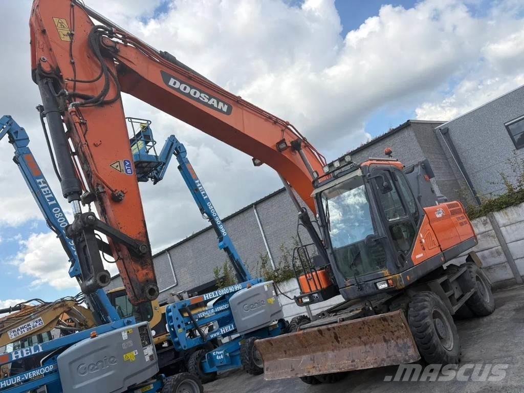 Doosan DX210 WE-5 Ratiniai ekskavatoriai