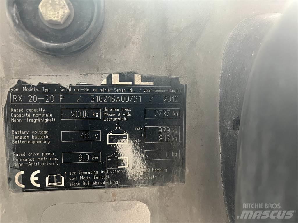 Still RX 20-20 P Elektriniai šakiniai krautuvai