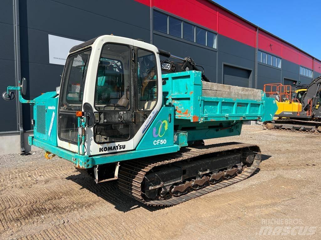 Komatsu CD50-1 Vikšrinė savivartė technika