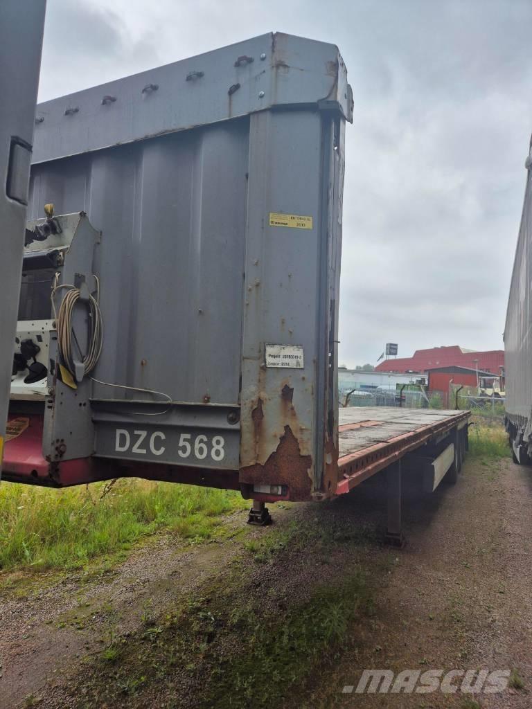 Krone FLAKTRAILER Bortinių sunkvežimių priekabos su nuleidžiamais bortais