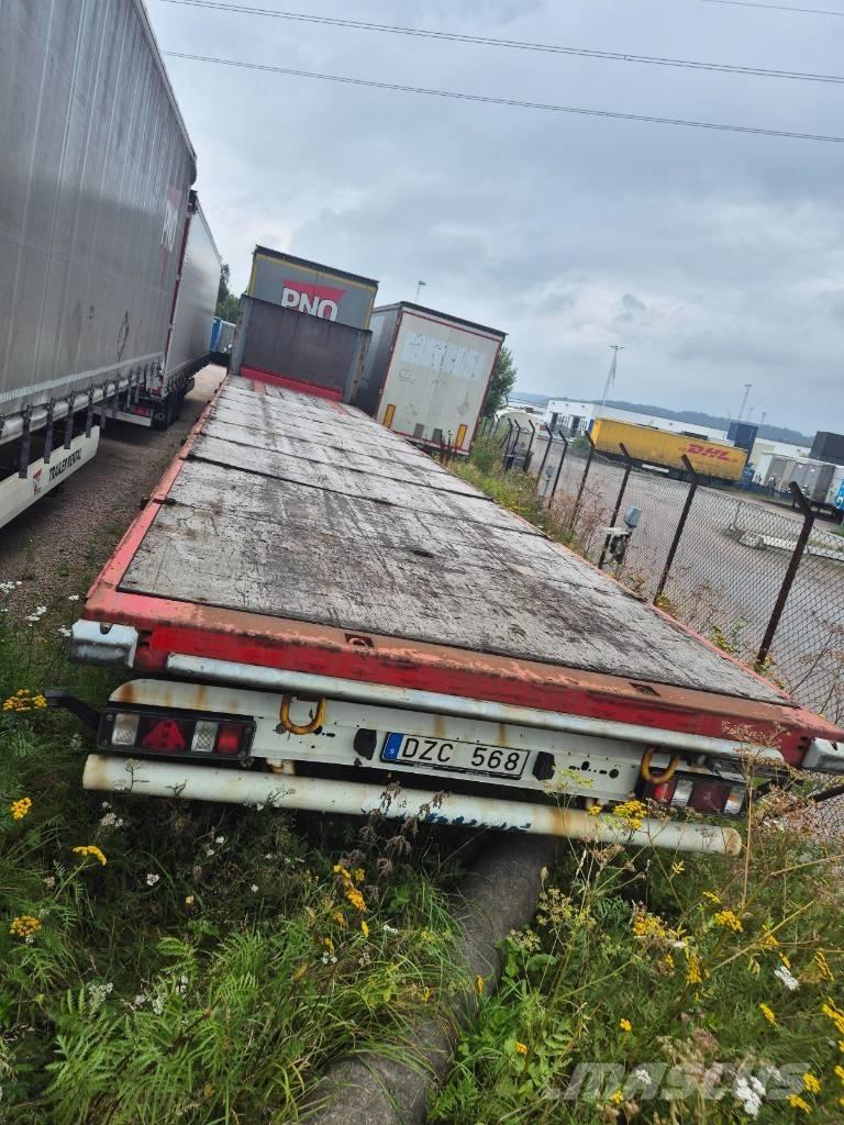 Krone FLAKTRAILER Bortinių sunkvežimių priekabos su nuleidžiamais bortais