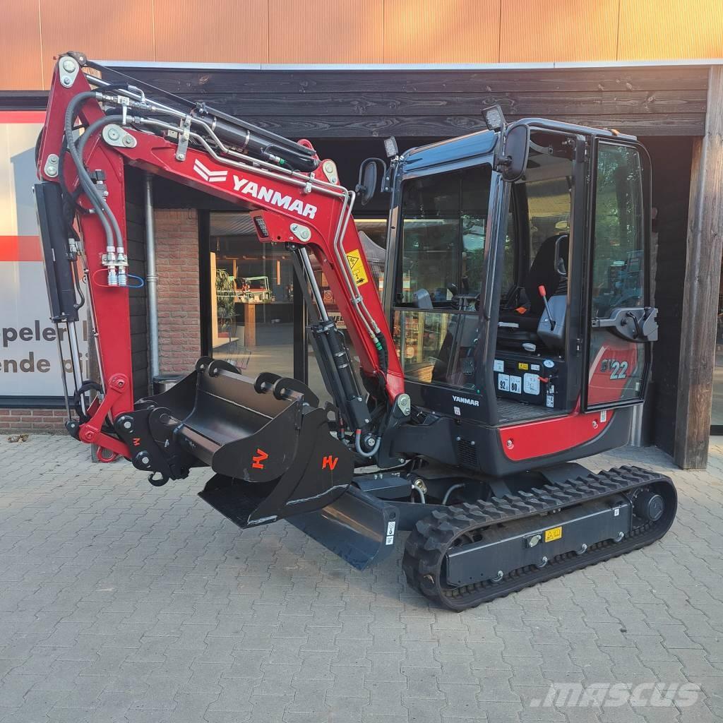 Yanmar SV 22 Mini ekskavatoriai < 7 t