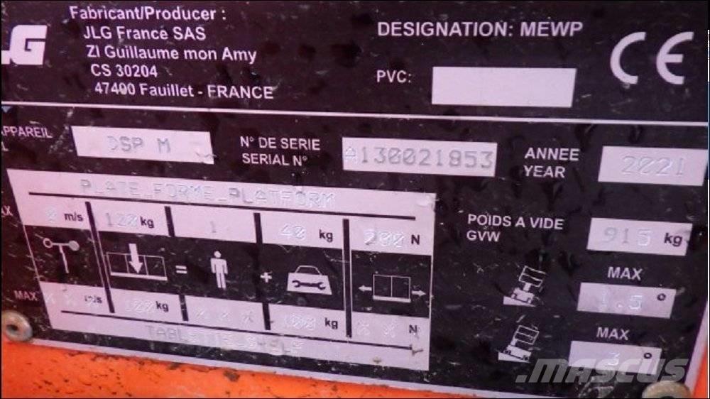 JLG DSP-M Didelių aukščių keltuvai-krautuvai