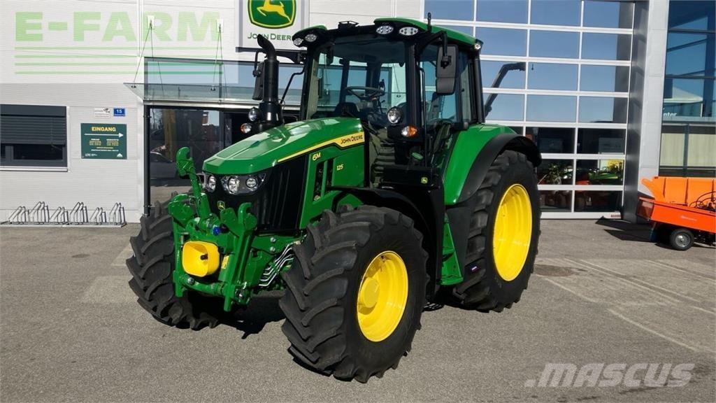 John Deere 6m 125 Traktoriai