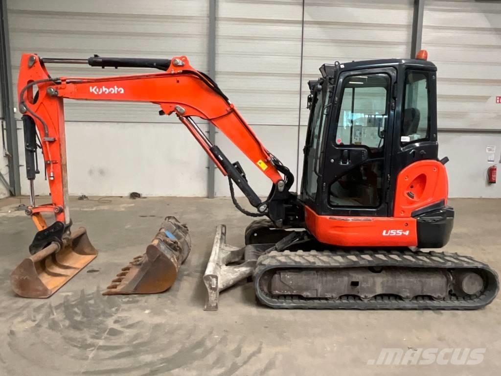 Kubota U 55-4 Mini ekskavatoriai < 7 t