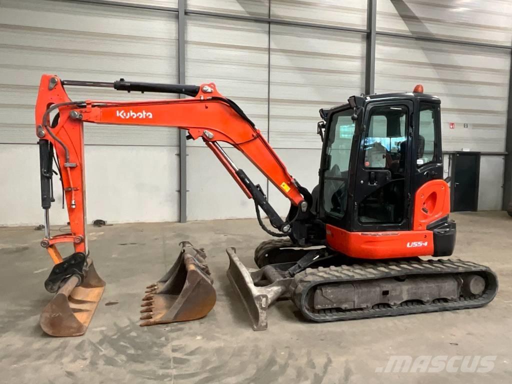 Kubota U 55-4 Mini ekskavatoriai < 7 t