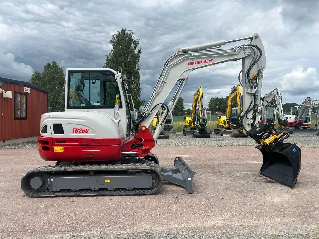 Takeuchi TB260 Mini ekskavatoriai < 7 t