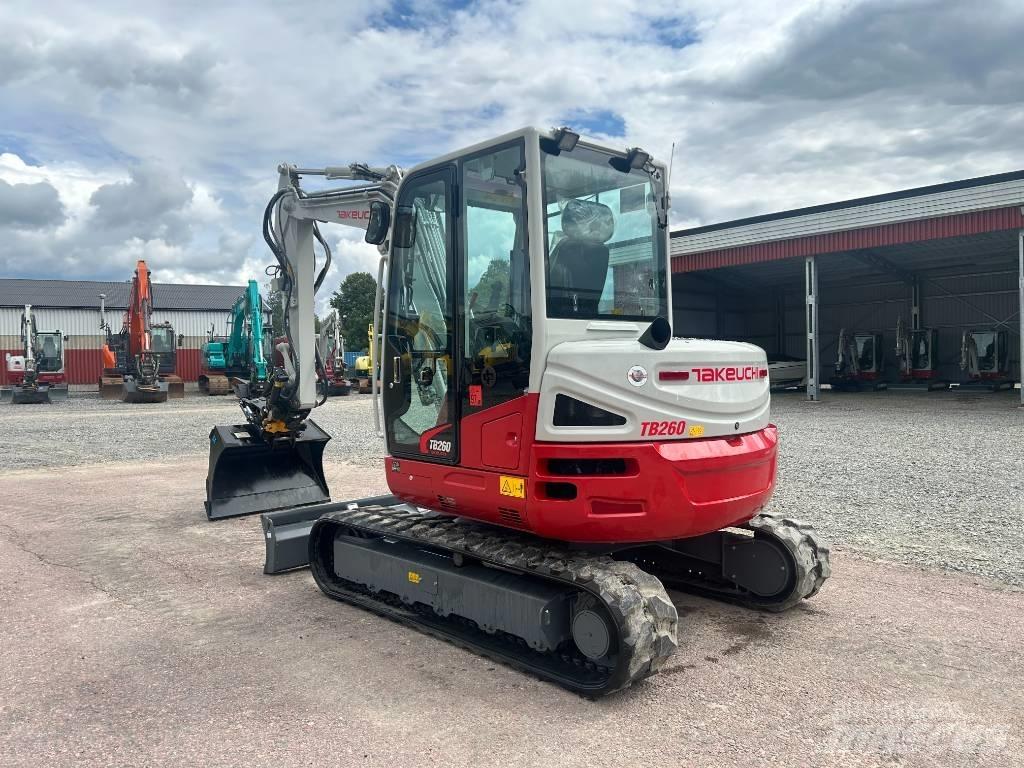Takeuchi TB260 Mini ekskavatoriai < 7 t