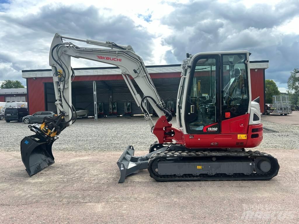 Takeuchi TB260 Mini ekskavatoriai < 7 t