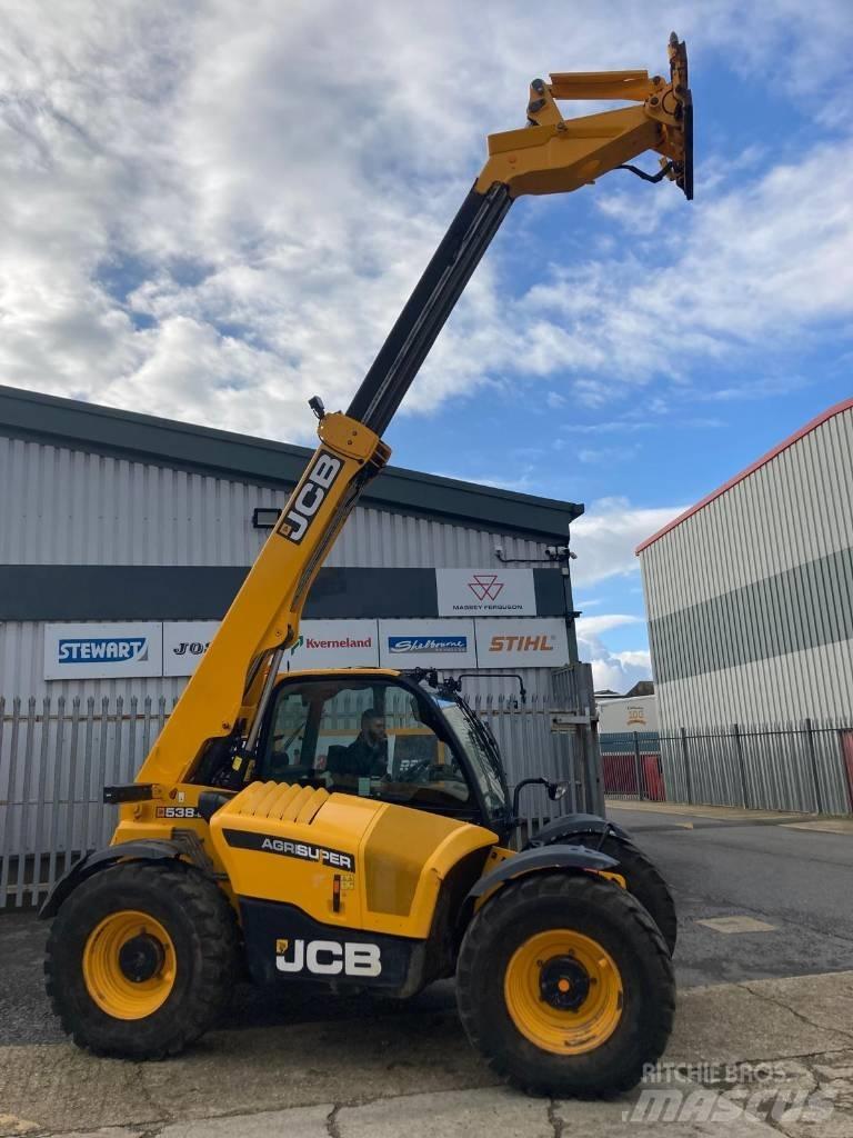 JCB 538-60 Teleskopiniai krautuvai žemės ūkiui