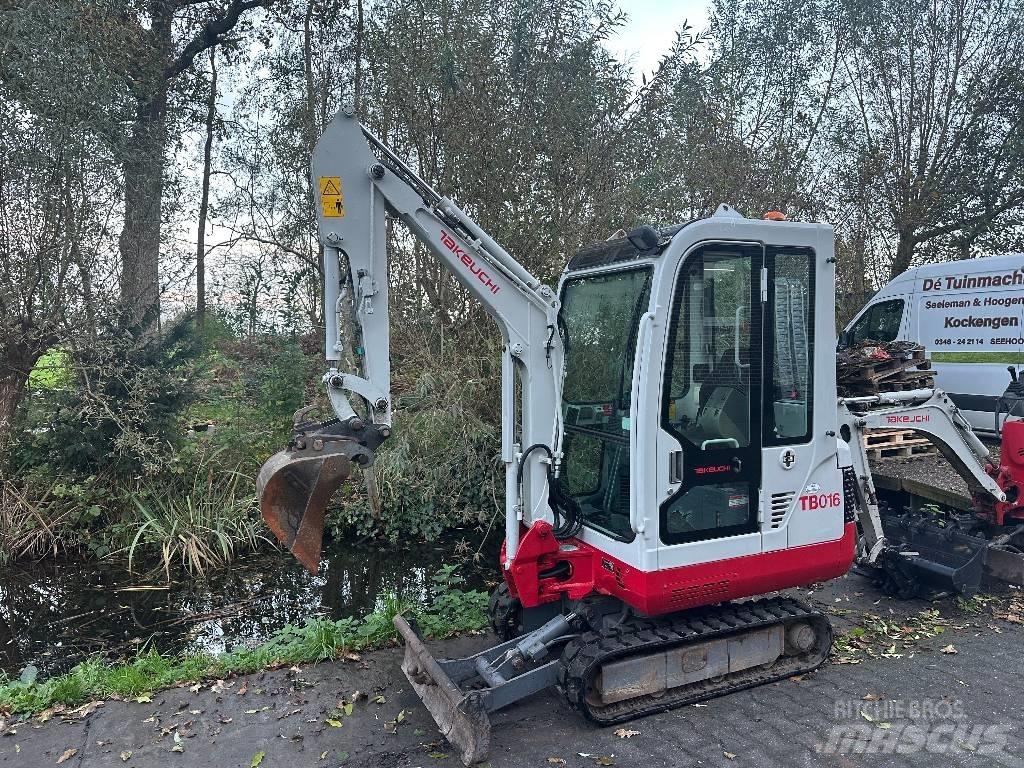 Takeuchi TB 016 Mini ekskavatoriai < 7 t