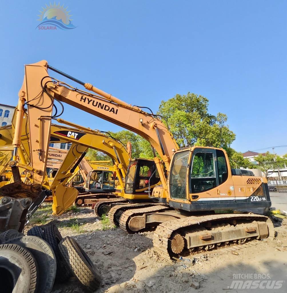 Hyundai R220LC-9S Vikšriniai ekskavatoriai