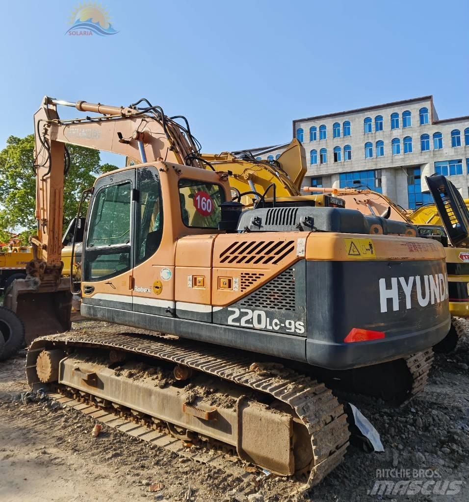 Hyundai R220LC-9S Vikšriniai ekskavatoriai