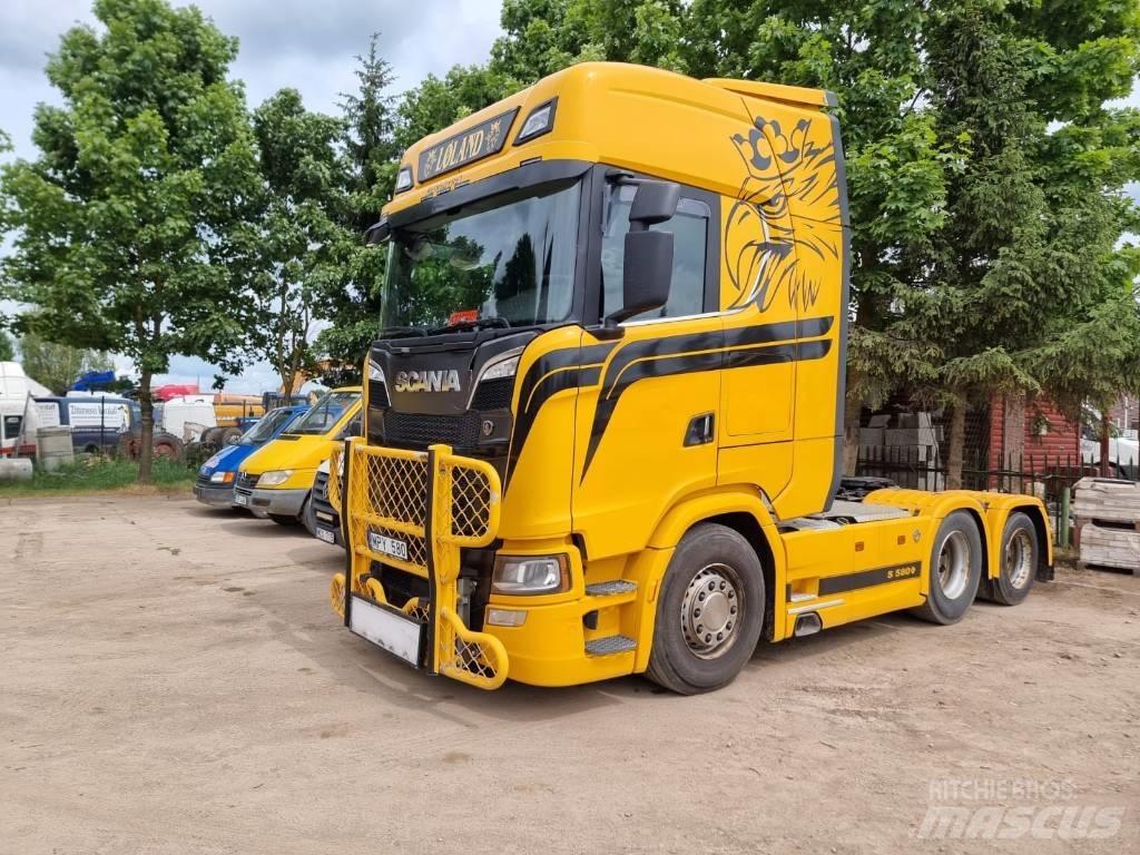 Scania S 580 6X2 Naudoti vilkikai