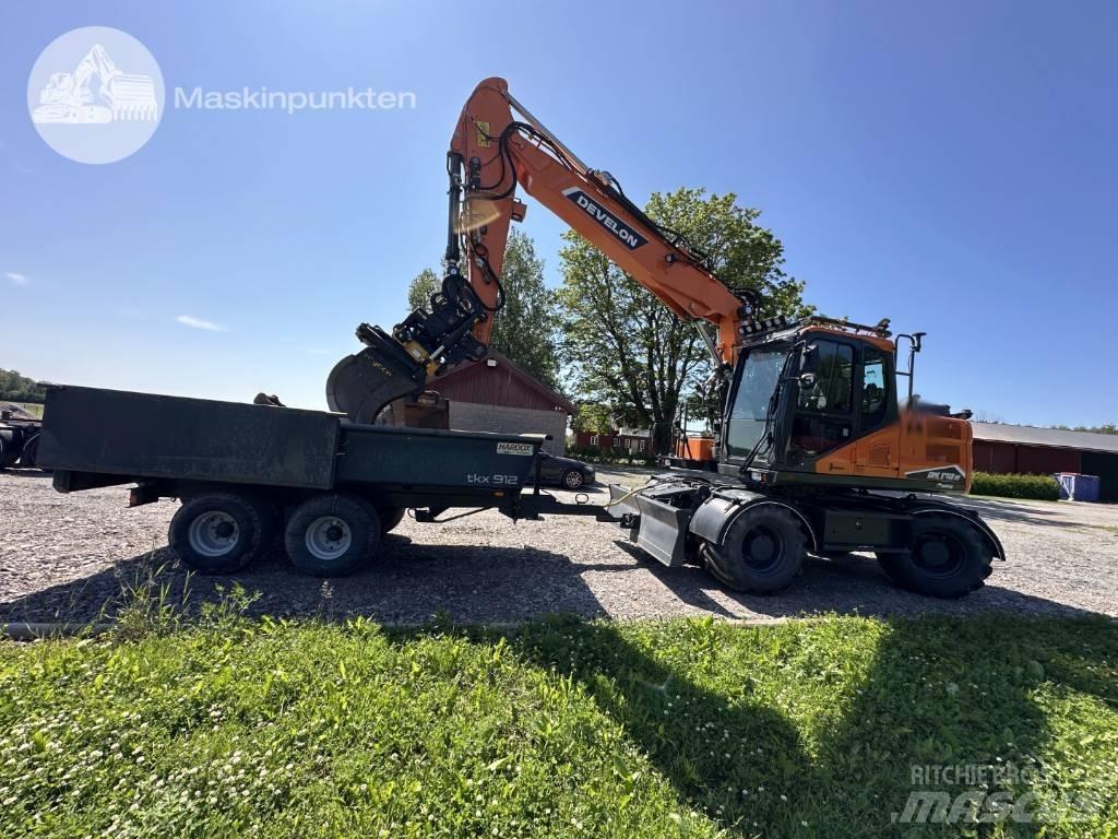 Develon DX 170 W-7 Ratiniai ekskavatoriai