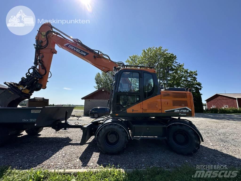 Develon DX 170 W-7 Ratiniai ekskavatoriai