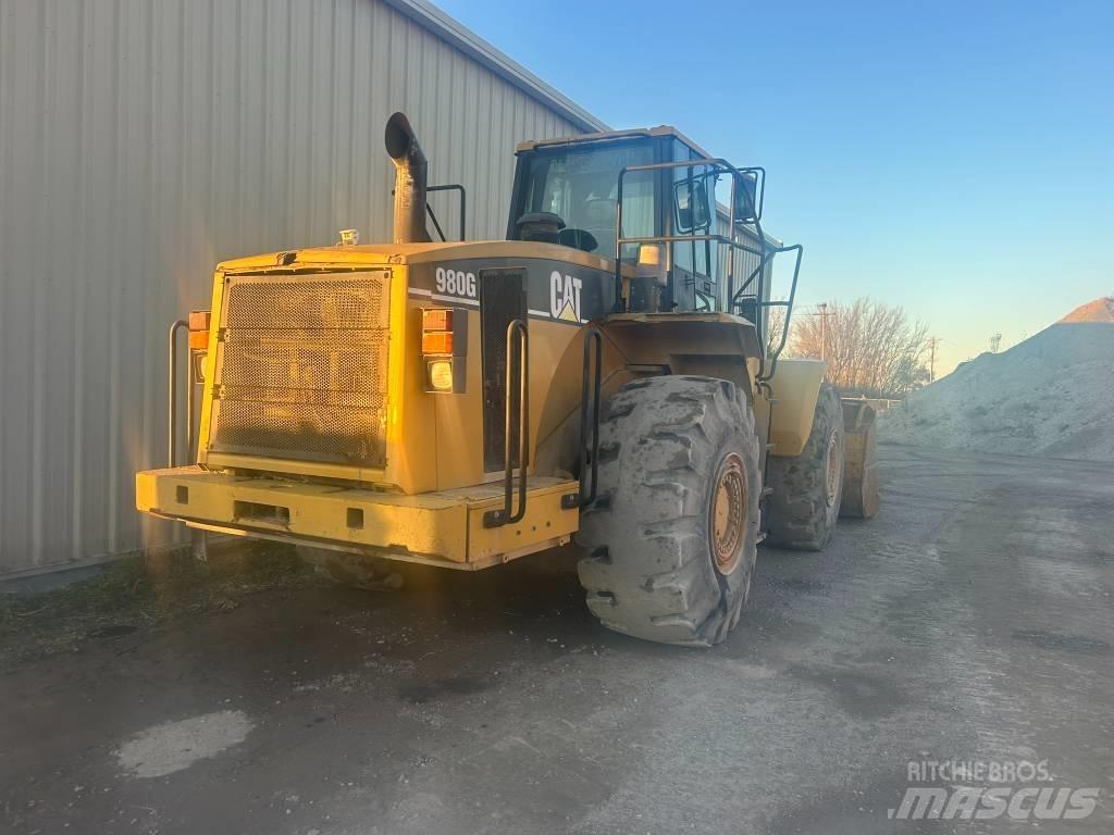 CAT 980 G Naudoti ratiniai krautuvai