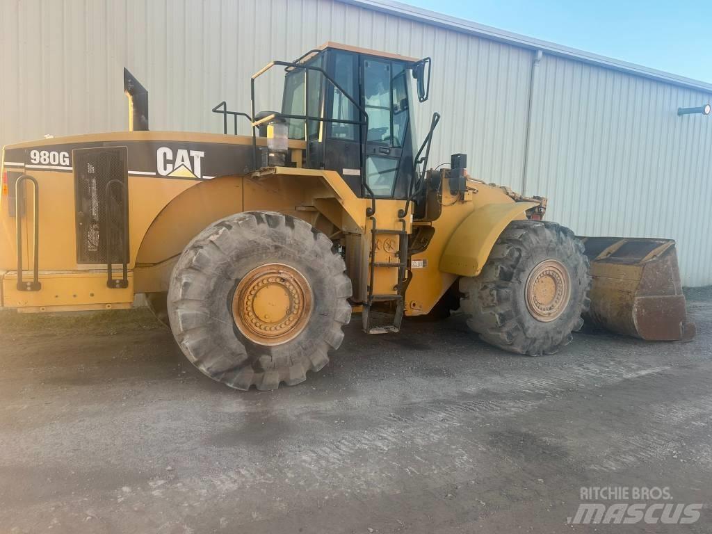 CAT 980 G Naudoti ratiniai krautuvai