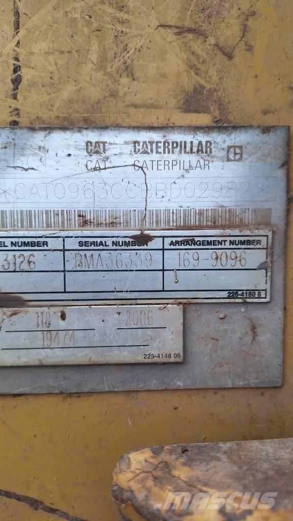 CAT 963 C Vikšriniai krautuvai