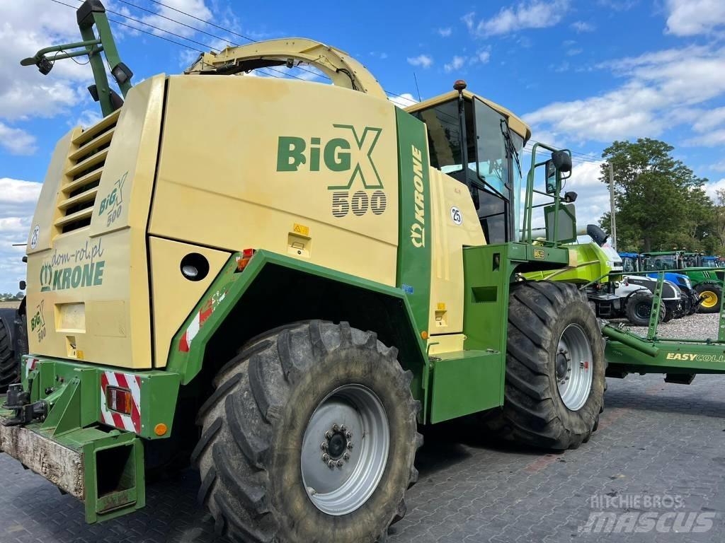 Krone Big X 500 Pašarų ruošimo technika