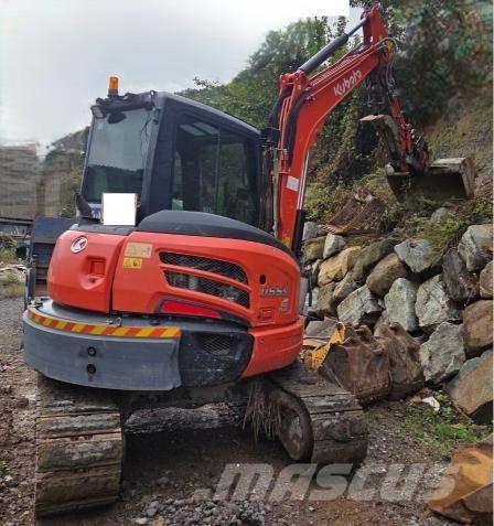 Kubota U 55S Mini ekskavatoriai < 7 t