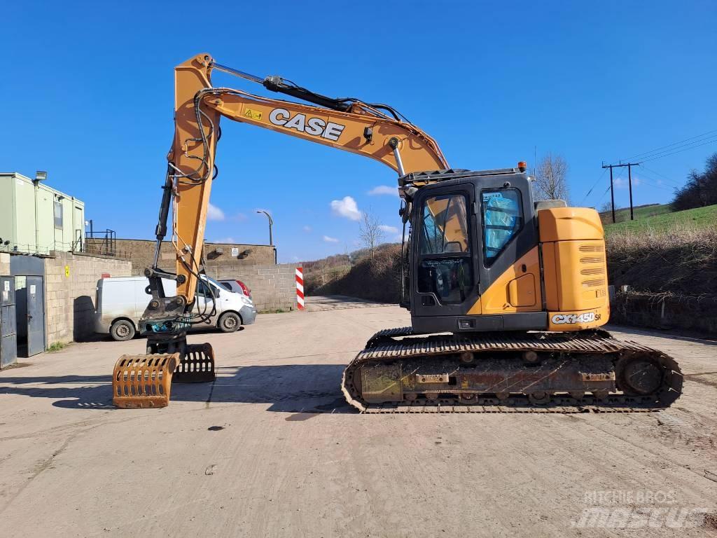 CASE CX145D SR Vikšriniai ekskavatoriai