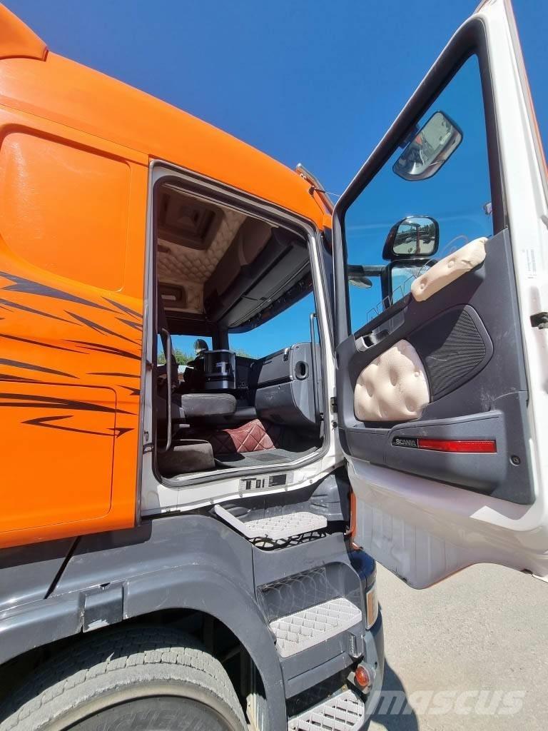 Scania R 560 -2014 Savivarčių priekabų vilkikai