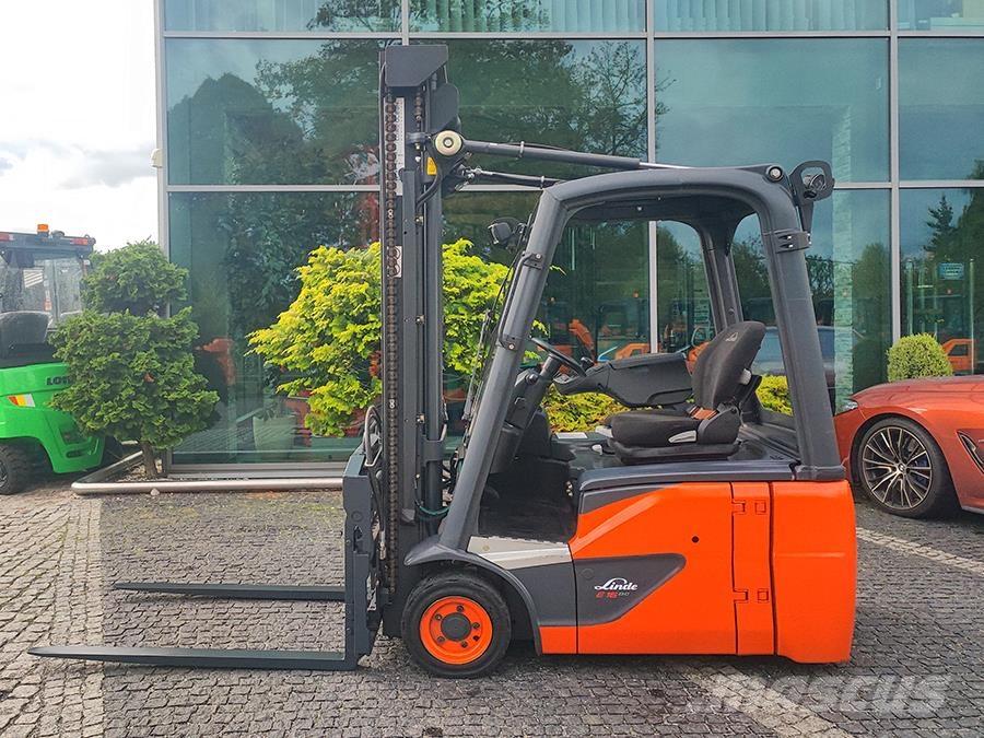 Linde E16C-02 Elektriniai šakiniai krautuvai
