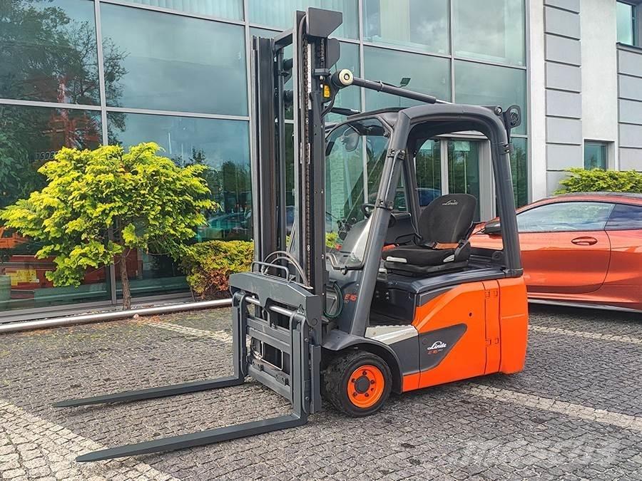 Linde E16C-02 Elektriniai šakiniai krautuvai