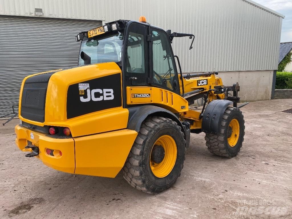 JCB TM 320 S Teleskopiniai krautuvai žemės ūkiui