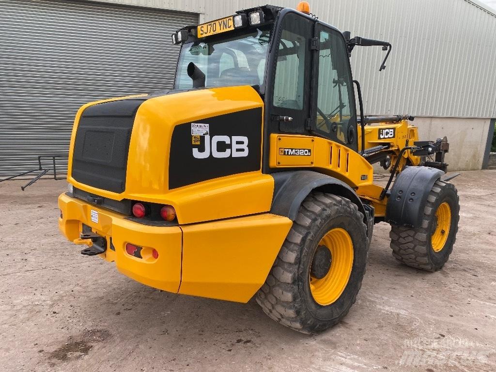 JCB TM 320 S Teleskopiniai krautuvai žemės ūkiui