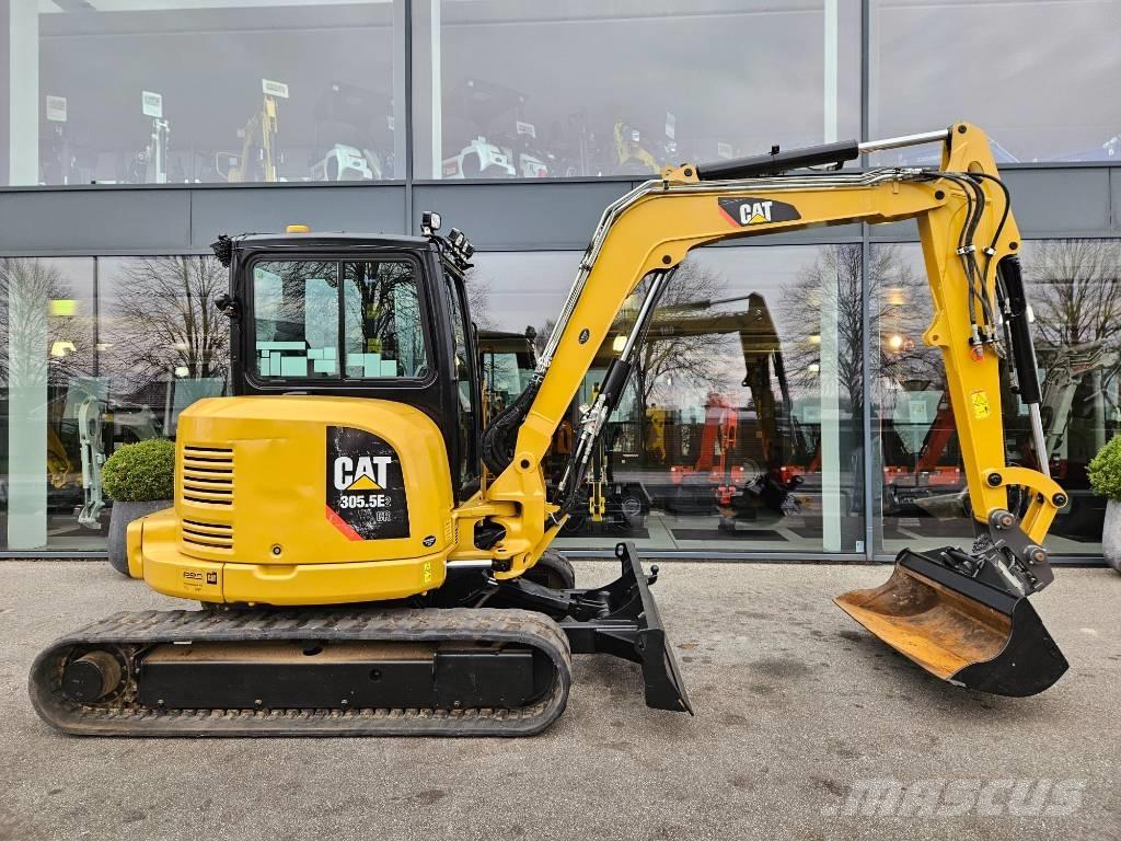 CAT 305.5 E2 cr Mini ekskavatoriai < 7 t