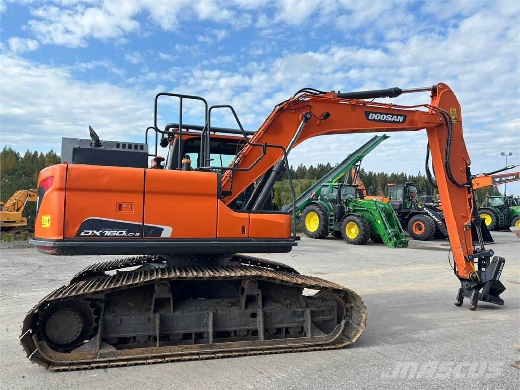 Doosan DX160HLC-5 Vikšriniai ekskavatoriai