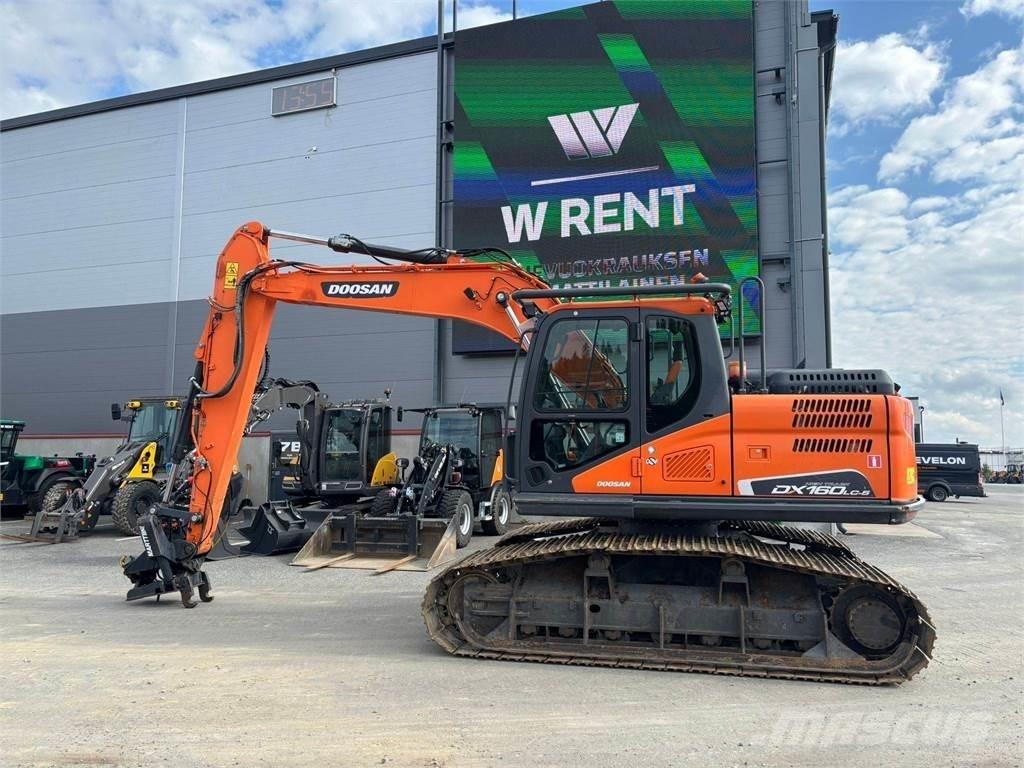 Doosan DX160HLC-5 Vikšriniai ekskavatoriai
