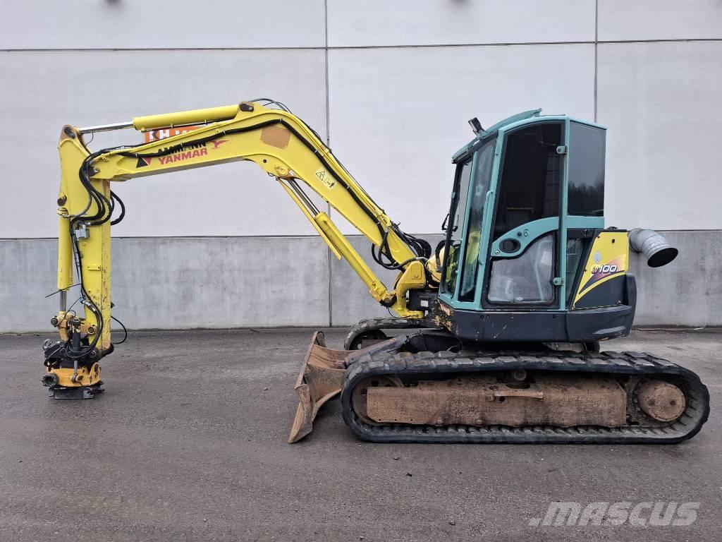 Yanmar SV 100 Vidutinės galios ekskavatoriai 7-12 t